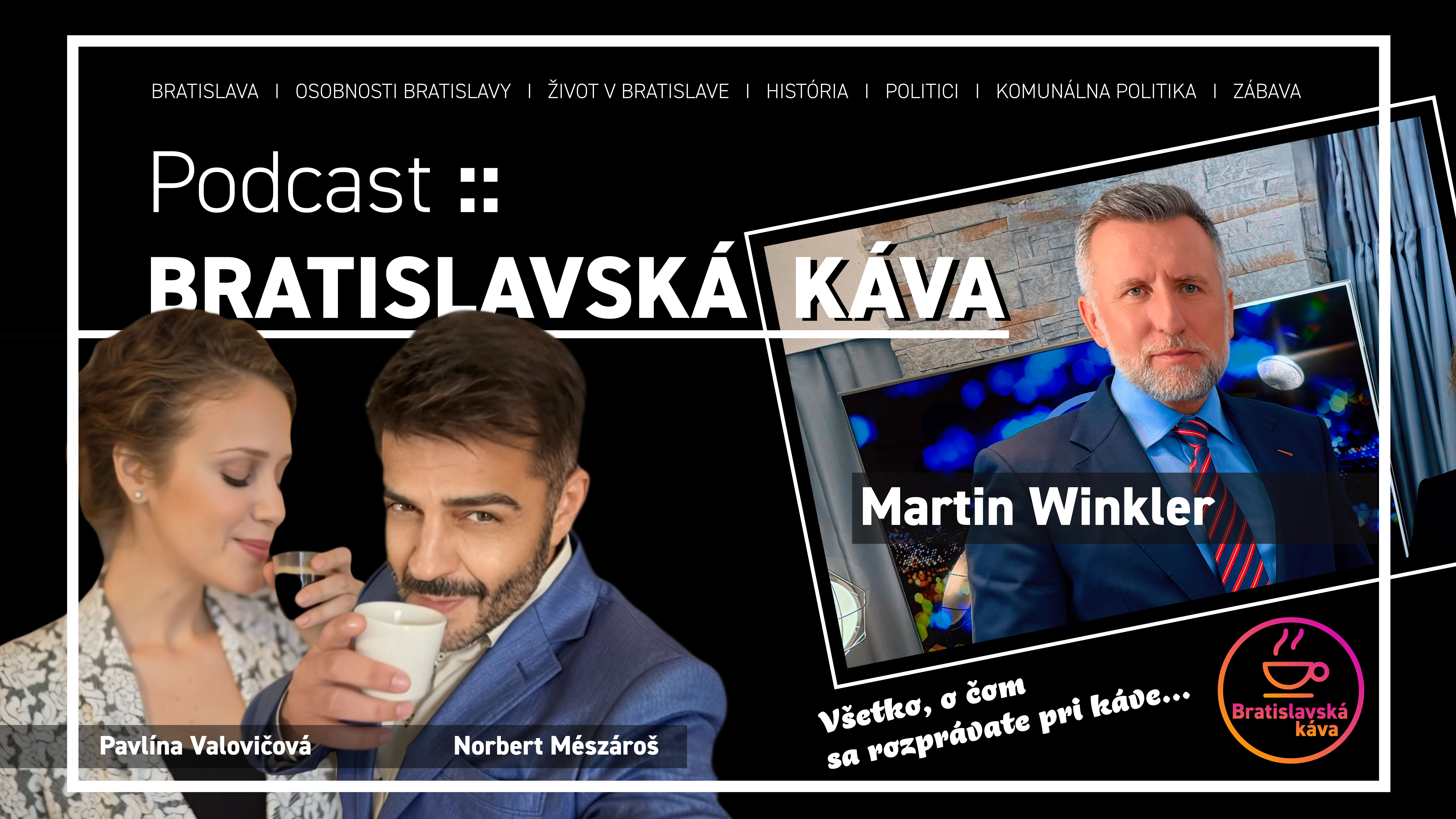 MARTIN WINKLER – epizóda podcastu Bratislavská káva