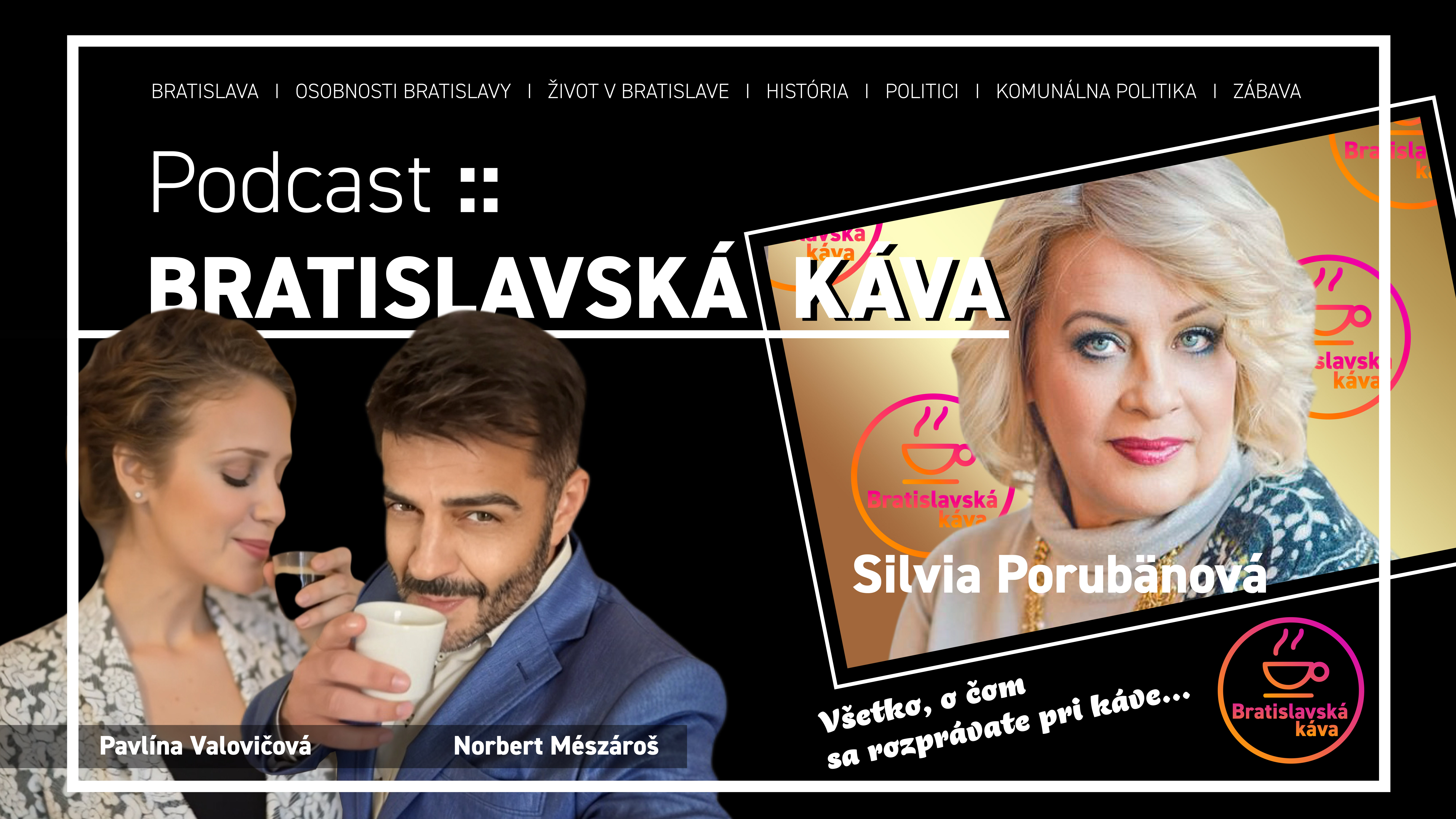 SILVIA PORUBÄNOVÁ – epizóda podcastu Bratislavská káva